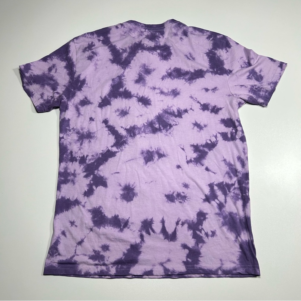 NBA Toronto Raptors Tie-Dye Hardwood Classics Tee Purple Menβs Size Medium - Picture 2 of 5